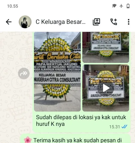 Pengiriman Papan Bunga Duka Kunirejokulon Butuh